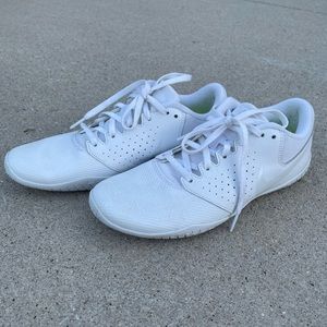 White Nike Cheer Shoes